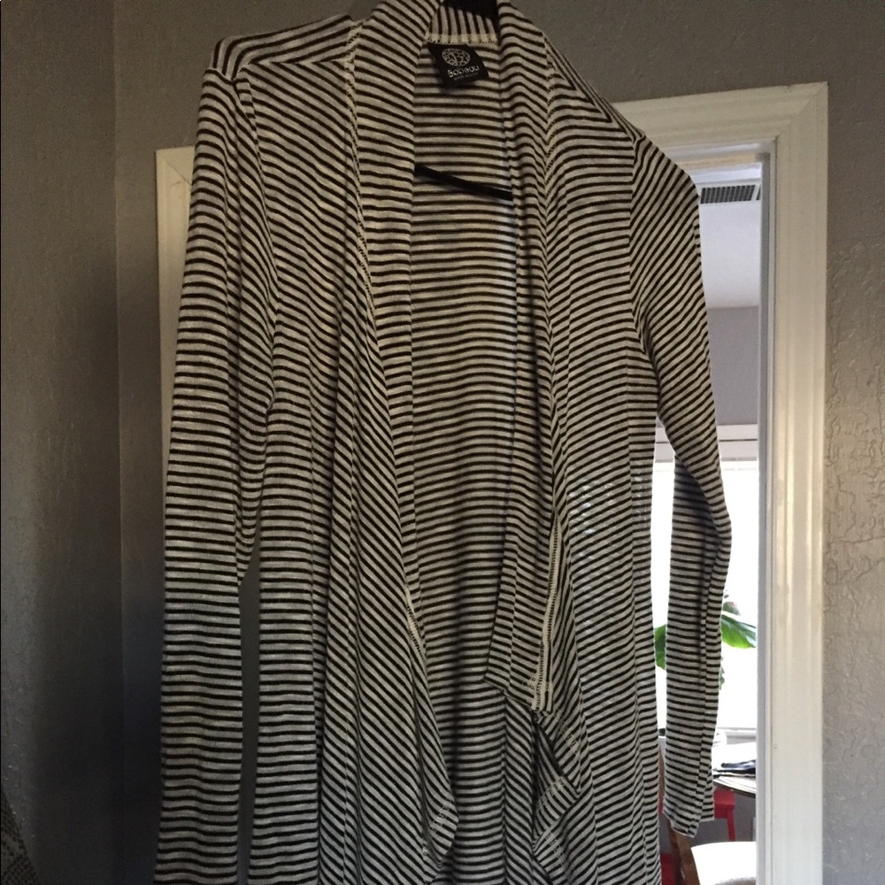 Striped Cardigan